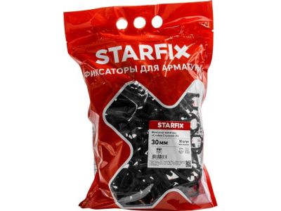 Фиксатор арматуры "Стойка/Стульчик-30" 6-18, 50 шт в дой-паке Starfix SMD4-35363-50