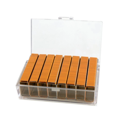 Скобы "Kangaro", 24/6, 800 шт, желтый