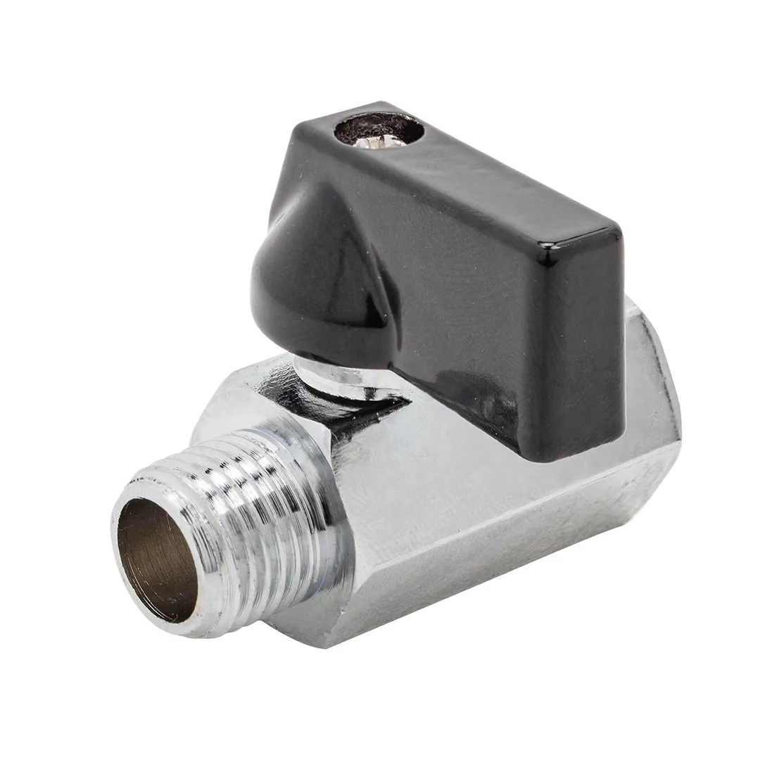 Кран воздушный шаровый, внутр. резьба/наруж. резьба 1/4" Forsage F-SP037-1/4