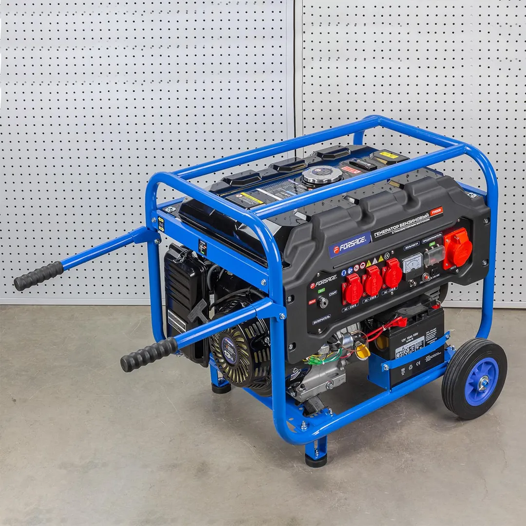 Генератор автономный бензиновый 5000Вт ном. Forsage F-FY6500