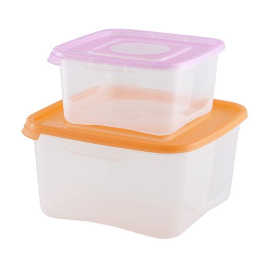 Комплект контейнеров для СВЧ «Каскад» квадро 0,46 л.+1,0 л. Полимербыт 4367002