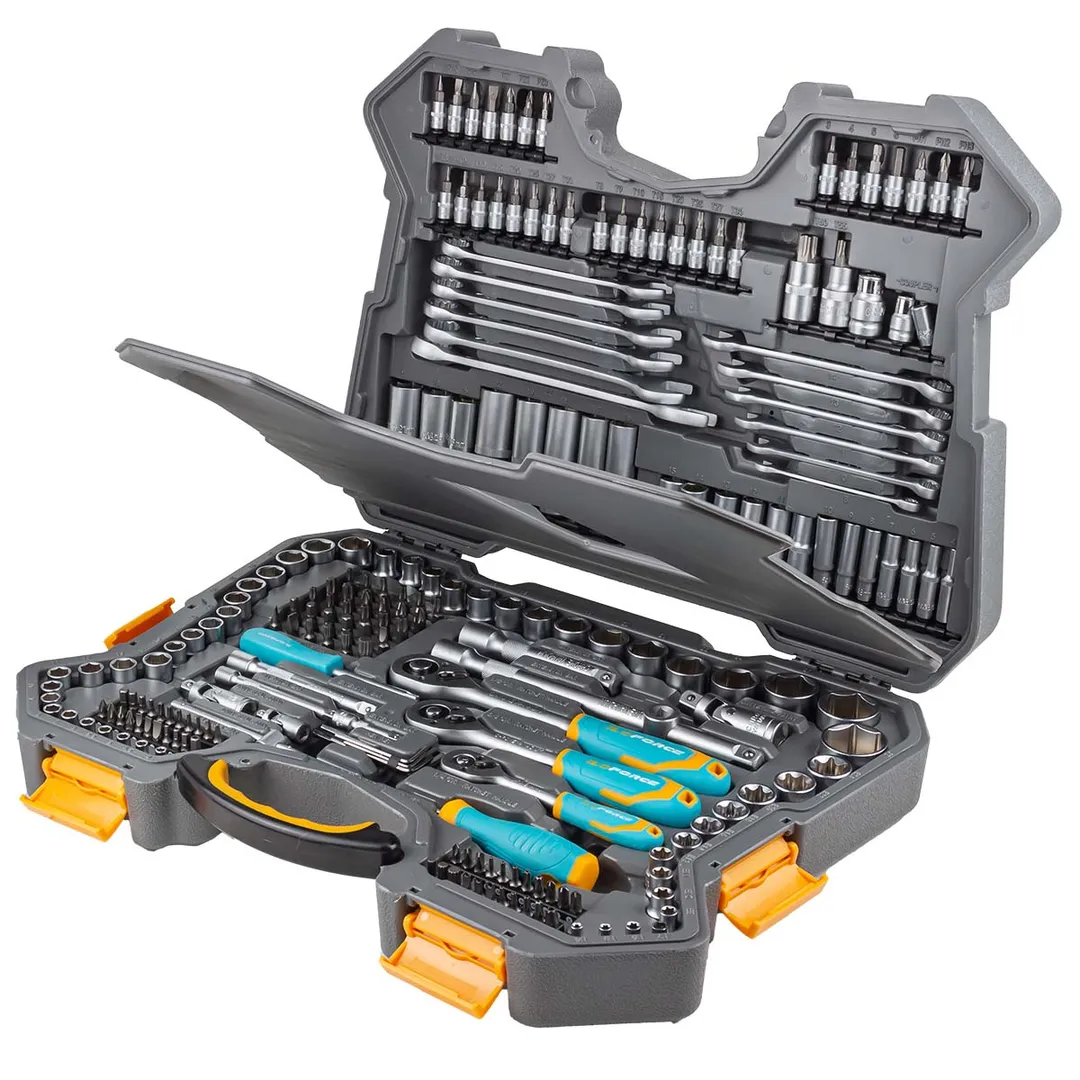 Набор инструментов 216 пр. 1/4''&3/8''&1/2'' ILOforce IF-38841 EURO