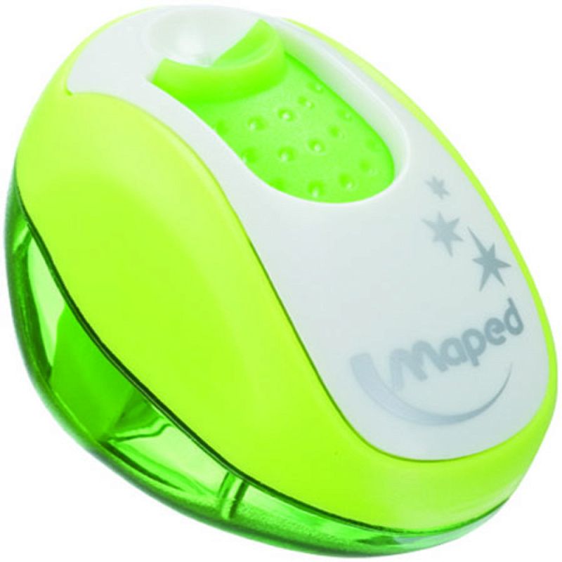 Точилка Maped "Clean", 1 отверстие, ассорти