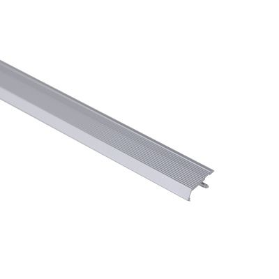 Ручка-профиль алюм. врезная KASKAD-18, 3м, серебро AKS 124141