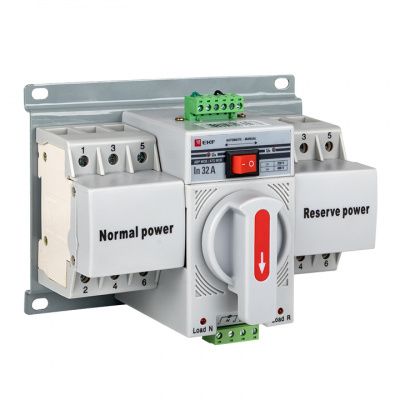 Устройство АВР МCB 32А (C) 3Р 400В EKF PROxima ats-mcb-32c-3p-pro