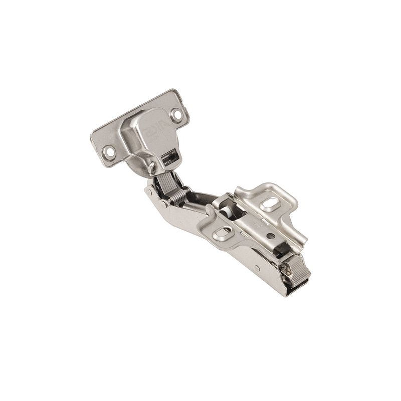 Петля угловая 45° с доводчиком 48мм h2 clip-on, саморезы, заглушки, AKS PLUS 117011