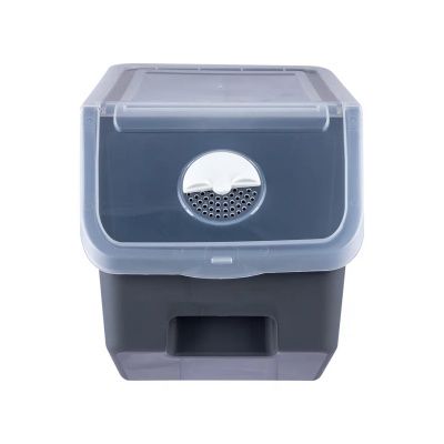 Контейнер для овощей 9л (серый) Полимербыт 4382525