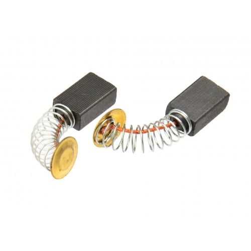 Электроугольная щетка 7х11x16 мм пружина, пятак ''O'' для УШМ 180 мм, 2 шт. Geko G00477