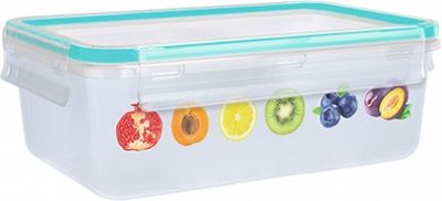 Контейнер Mega 0,8 л (бирюза) BEROSSI ИК 23237000