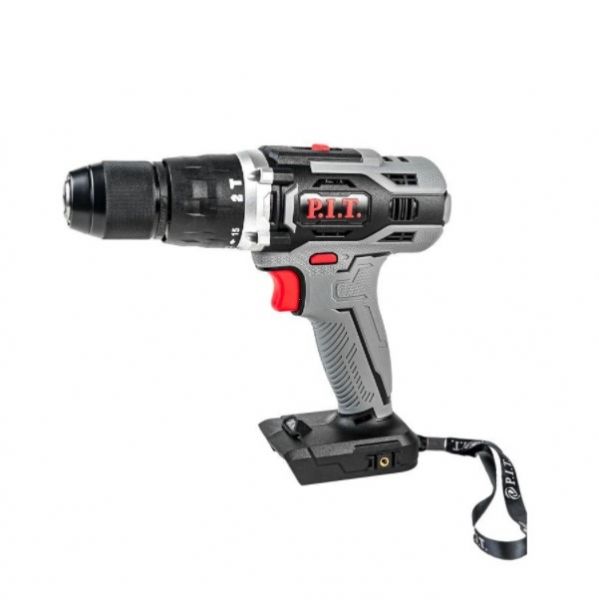 Дрель ударная аккумуляторная, li-ion, 20 B., 48Hм.,метал.патрон 13мм,0-450/0-1450 об/мин. Без АКБ и ЗУ. PIT PSB20H-13A