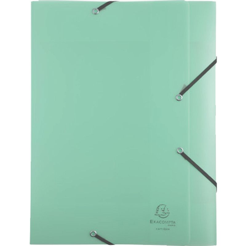 Папка на резинках "Chromaline Pastel", A4, 40 мм, полипропилен, ассорти