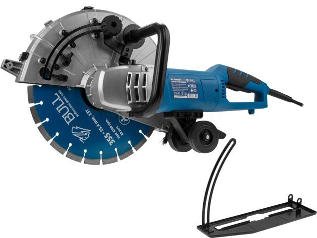 Бетонорез электрический BCS 3526 в кор. 2600 Вт, 355 мм, глуб. 125 мм, 4300 об/мин BULL 1304849