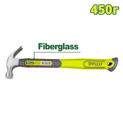 Молоток-гвоздодер 0,45 кг DYLLU DTHM3316