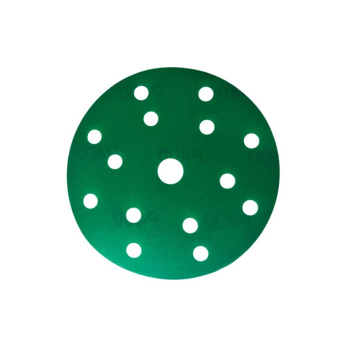 Круг шлифовальный Ø150 мм 15 отверстий P1000 (цирконий на пленке) Horex GTA204F1000