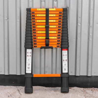 Лестница телескопическая алюм. бытовая 4.4м, 15 ступ. ISMA ISMA-UP440