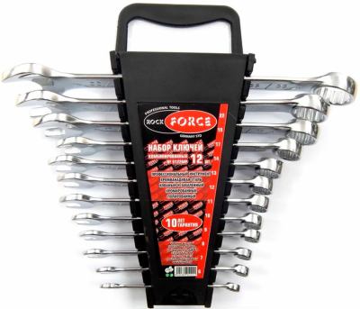 Набор ключей комбинированных 12 пр. 6-22 мм RockForce RF-5122MP