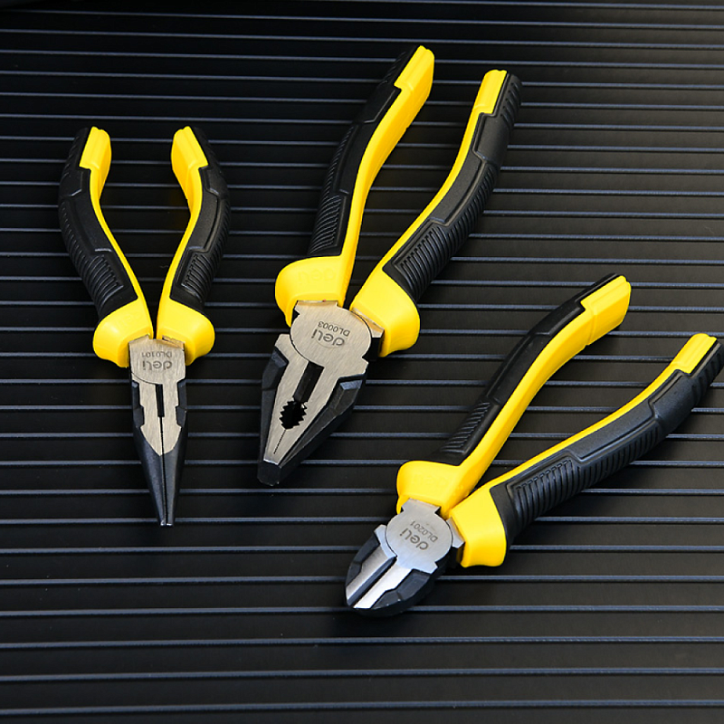 Набор губцевого инструмента Deli YS EDL0003-3, 3 шт.