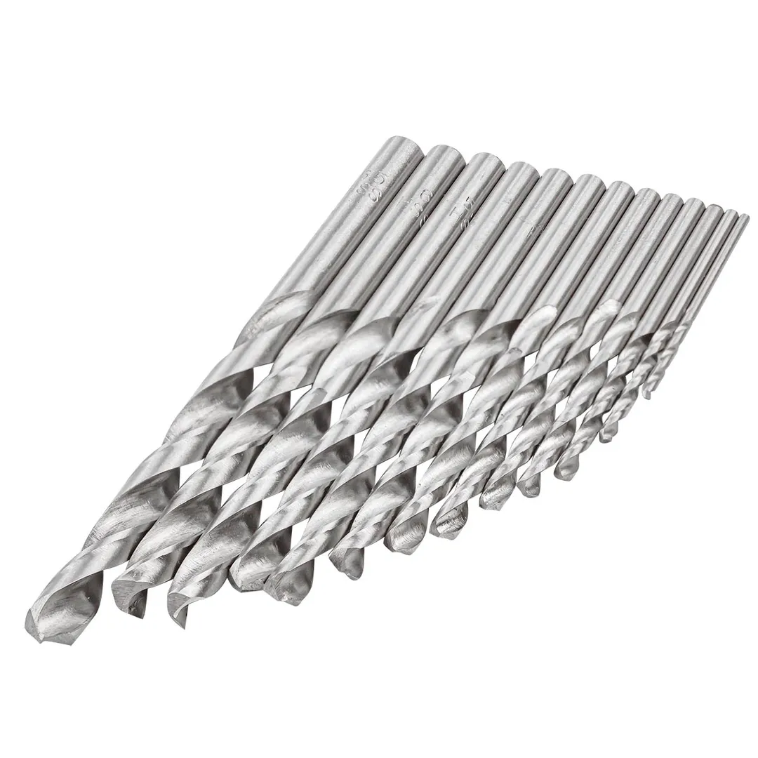 Набор сверл по металлу HSS, 13 пр., 1.5, 2, 2.5, 3, 3.2, 3.5, 4, 4.5, 4.8, 5, 5.5, 6, 6.5 мм Forsage F-DBS13