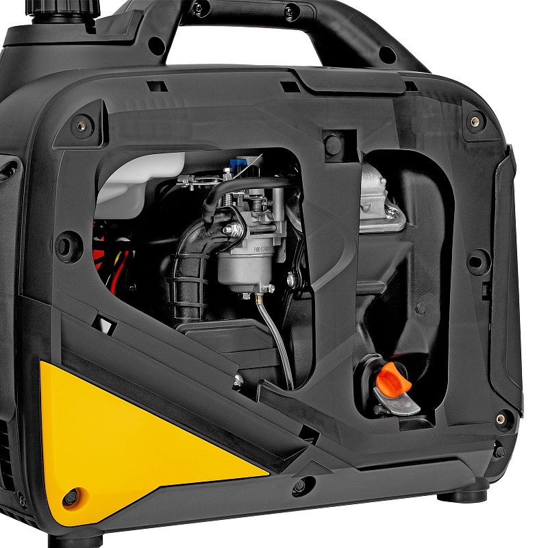 Генератор инверторный GS-2200iS, 2,2 кВт, 230 В, закрытый корпус, ручной старт DENZEL 94713