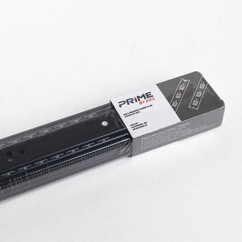 Направляющая шариковая L-500 h45 A черный PRIME by AKS 122749