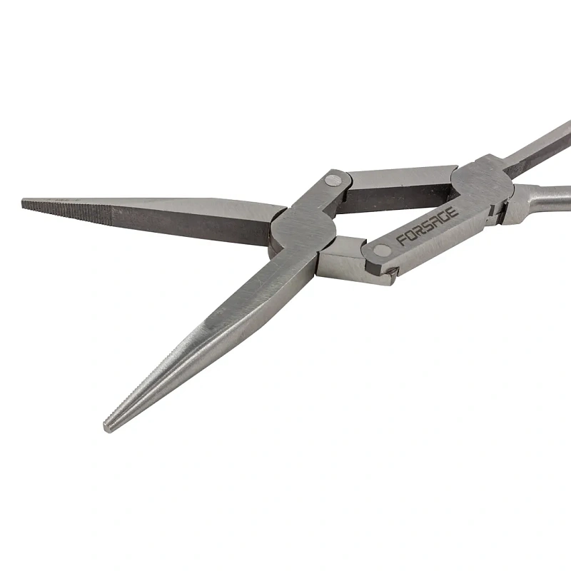 Длинногубцы с удлиненными рукоятками и двойным шарнирным механизмом 325 мм Forsage F-5047PX1