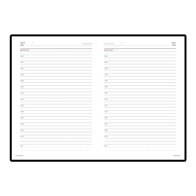 Ежедневник недатированный "Sidney Nebraska", А5, 272 страницы, зеленый