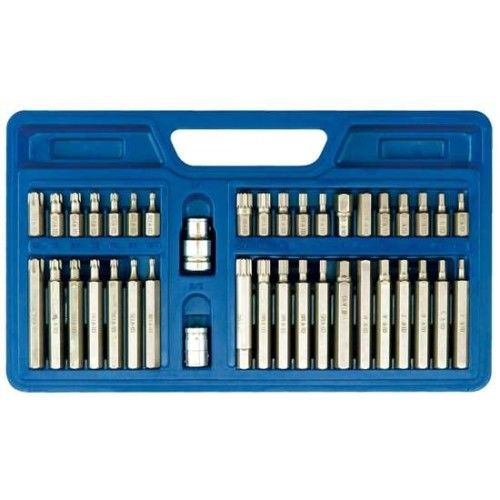 Набор бит 10 мм Torx, HEX, Spline 40 пр. Vorel 66410