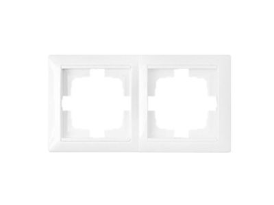 Рамка 2-местная белая, Стиль, Bylectrica ЮЛИГ.735212.215