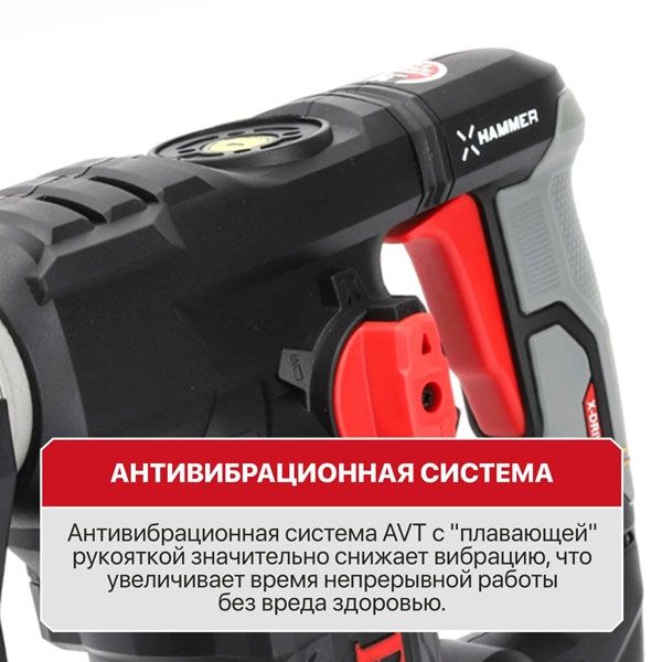 Перфоратор SDS-Plus электрич., верт, 1500Вт, 6,0Дж, 3реж, Ø32мм, 0-920об/мин PIT PBH32-C6