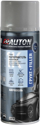 Грунтнаполнитель акриловый (Filler) Серый аэр. 520 мл AUTON ATN-A46088