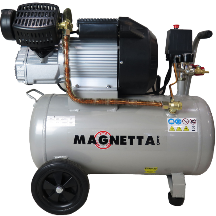 Компрессор воздушный 40 л, 340 л/мин масляный, прямой привод Magnetta SZB0.34/8-40L