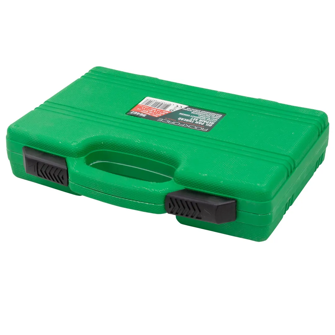 Набор метчиков и пробок для восстановления резьбы маслосливных отверстий 114 пр. RockForce RF-964G2