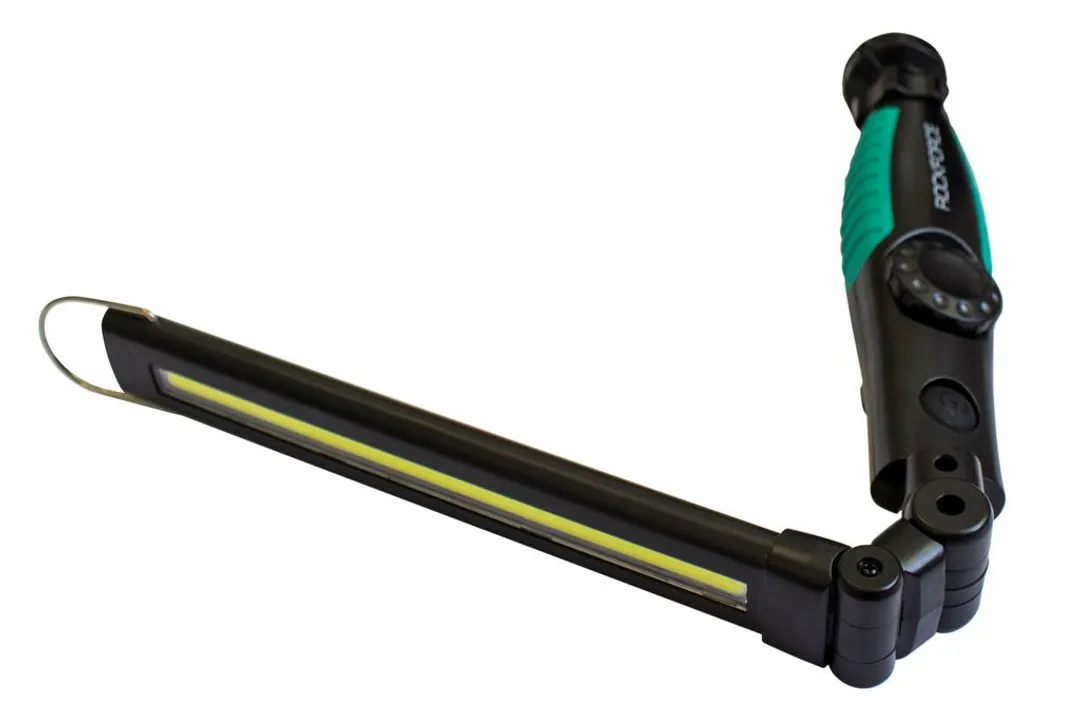 Лампа светодиодная аккумуляторная на магнитном шарнире с регулятором яркости RockForce RF-F03