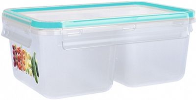 Контейнер Mega 1 л (бирюза) BEROSSI ИК 23337000