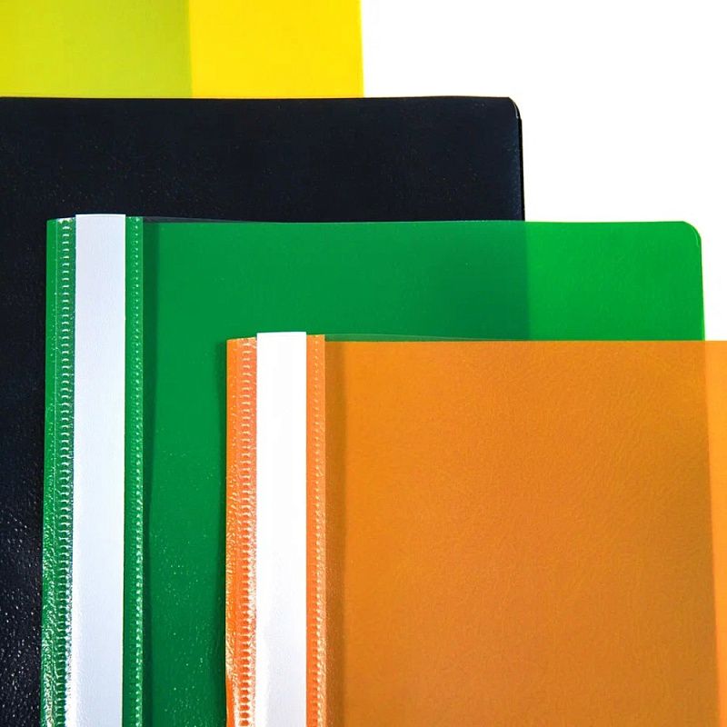 Папка-скоросшиватель "Panta Plast", А4, оранжевый