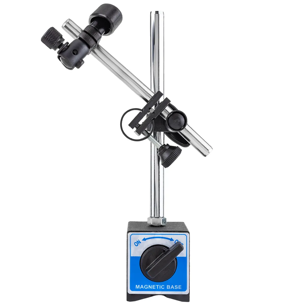 Индикатор часового типа с магнитной стойкой 0-10 мм, погрешность-0,01 мм, в пласт.кейсе BaumAuto BM-01729