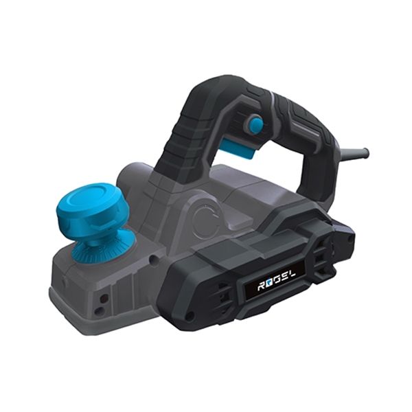 Электрический рубанок, 900 Вт, 16000 об/мин, ширина 82 мм, глубина 0-3 мм, выборка фальца 0-10 мм RÖGEL EPR-8290