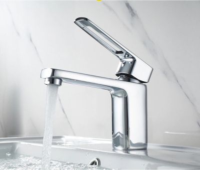 Смеситель для умывальника, латунь, хром Ledeme L1067