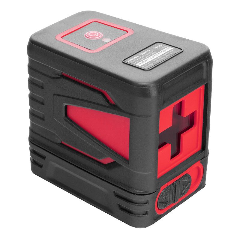 Лазерный уровень QBC RED Basic SET, 10 м, красный луч, батарейки, резьба 1/4" MTX 35010