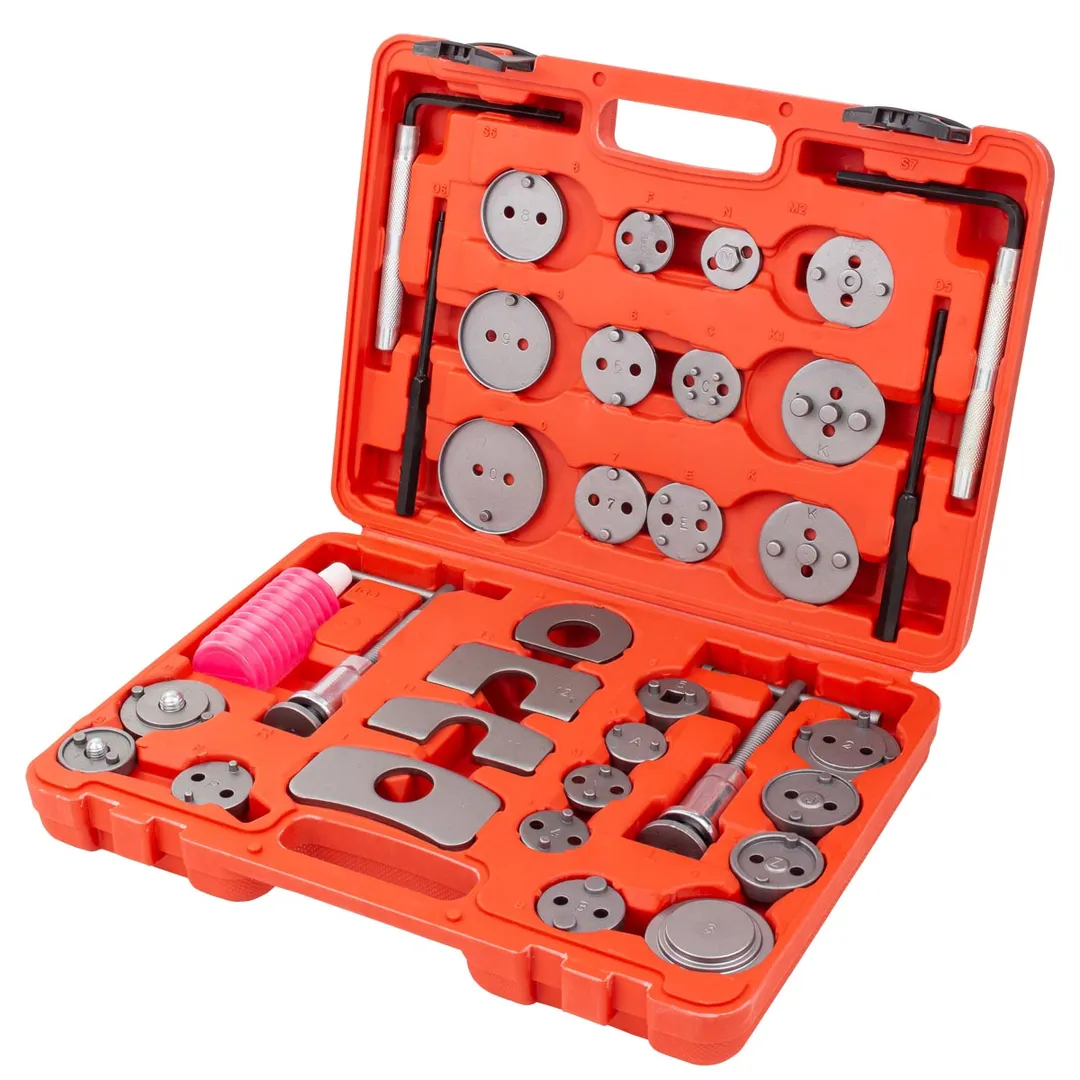 Набор инструментов для обслуживания тормозных цилиндров 35 пр ForceKraft FK-65807