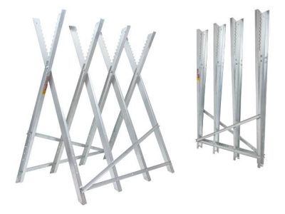 Козлы для распилки дров SH 8379, 830х830х790 мм, нагрузка 100 кг WORTEX 0329005