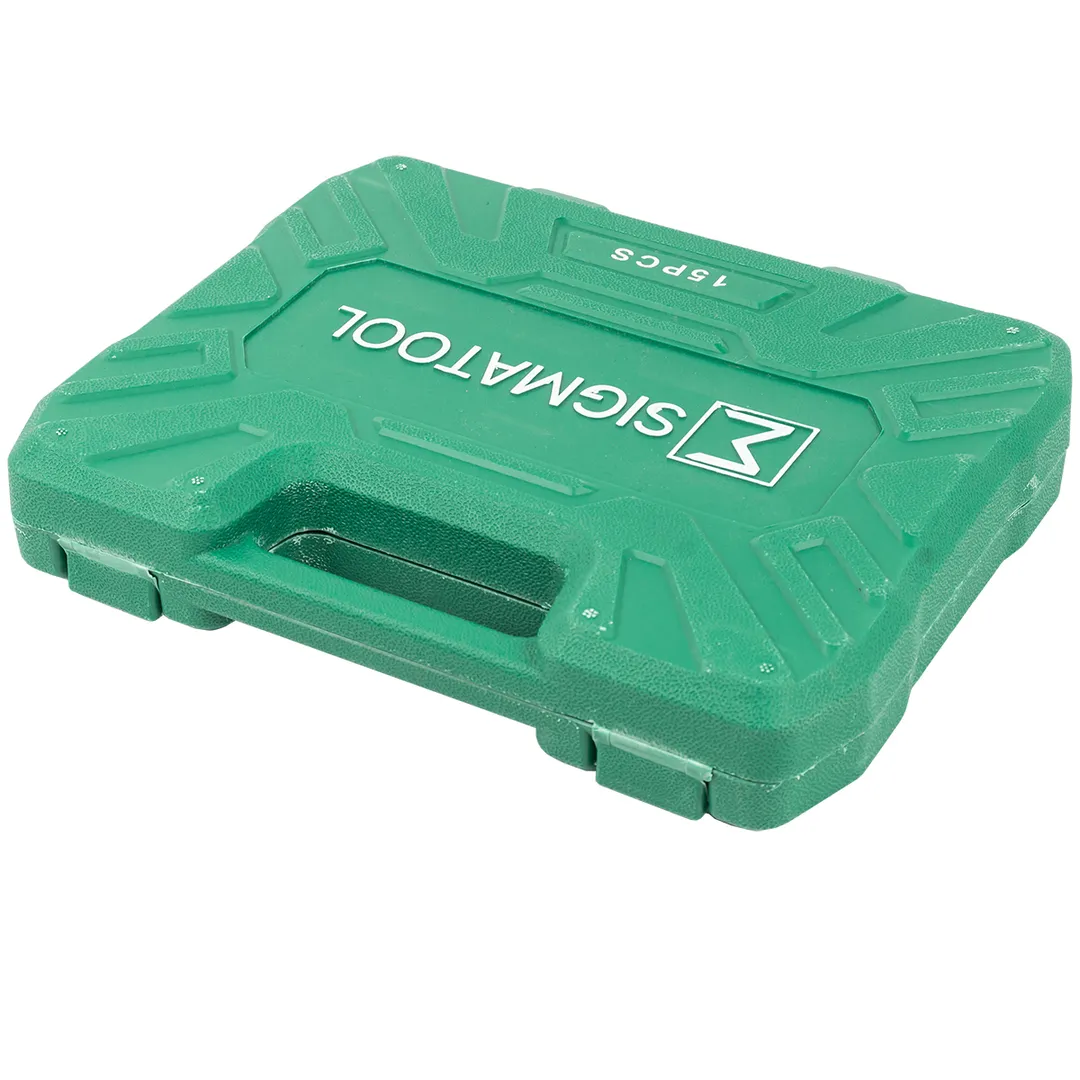 Набор ударных головок глубоких 8-32 мм 15 пр. 1/2'' 6-гр. SIGMATOOL Sigmatool-4157-5MPB