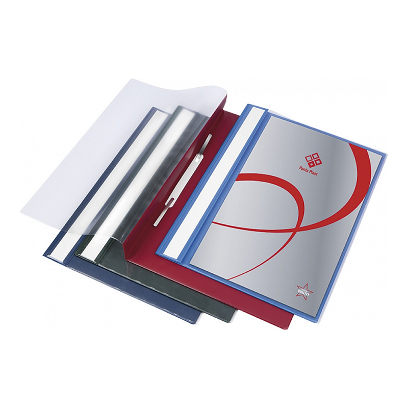 Папка-скоросшиватель "Panta Plast", А4, панорама, зеленый