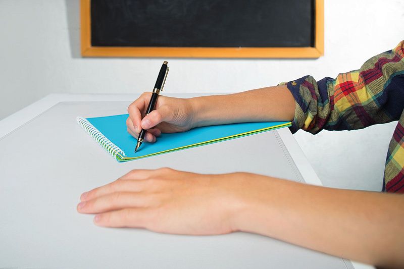 Бювар прозрачный "Duraglas", 40x53 см, прозрачный