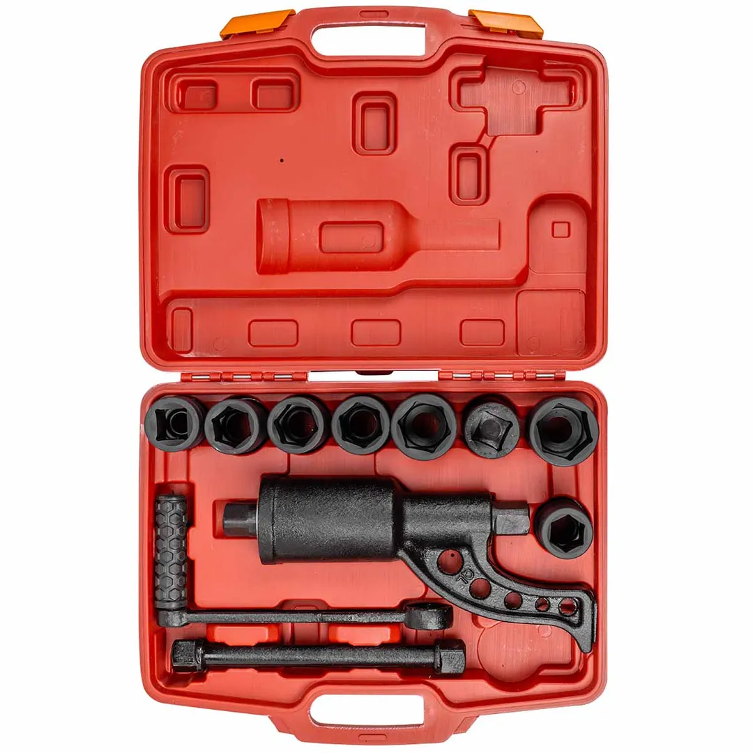 Гайковерт ручной с редуктором 1:58, 4800 Н/м, 1", головки 24-41 мм 7 пр, L270 мм ForceKraft FK-34122136