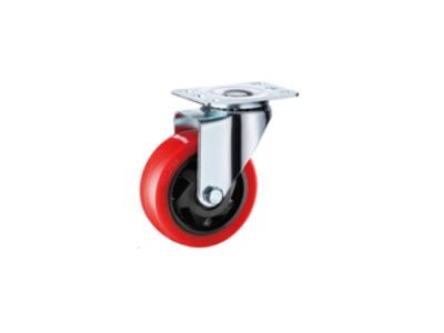 Колесо поворотное усиленное полиуретан SCM 93 75 мм TOR 1027241