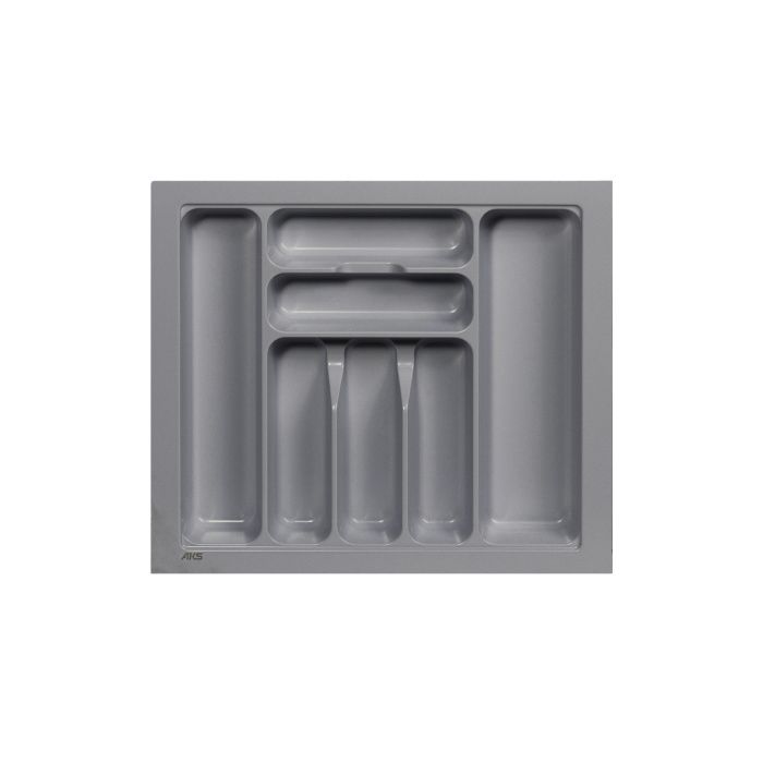 Лоток для столовых приборов 600 BASIC 540*485, серый AKS 114059