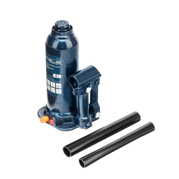 Домкрат гидравлический бутылочный, 4 т, 188-363 мм, в пласт. кейсе Stels 51174