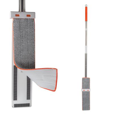 Швабра поворотная с отжимом для влажной/сухой уборки, 11х50 см, L-140 см WMC TOOLS WMC-05