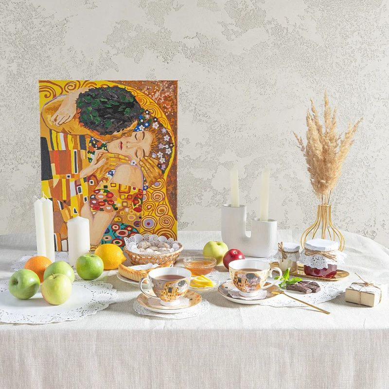 Салфетки бумажные ажурные AVIORA, d=18 см, белый, 250 шт